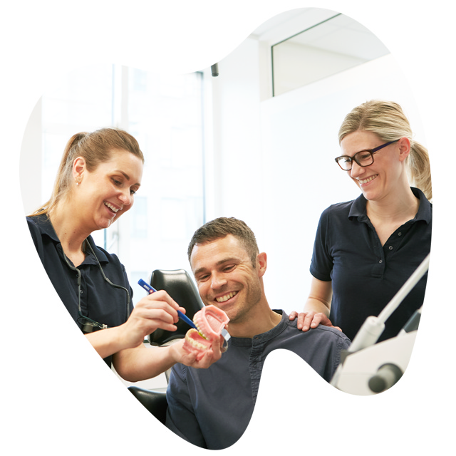 Symptomer på tandkødsbetændelse