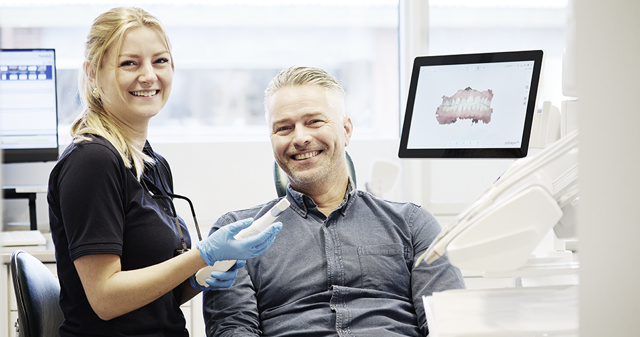 reception tandlæge Solrød