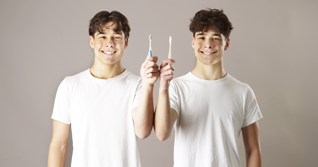 Elektrisk tandbørste vs. alm tandbørste